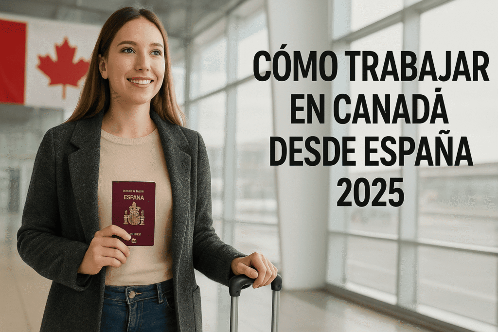 Cómo trabajar en Canadá desde España 2025 1 Como trabajar en Canada desde Espana 2025 1