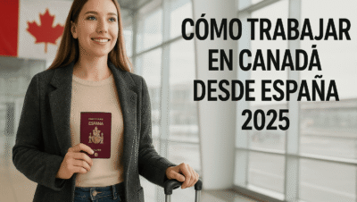Como trabajar en Canada desde Espana 2025 1