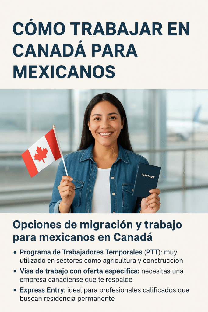 Cómo trabajar en Canadá para mexicanos 2025 1 Como trabajar en Canada para mexicanos
