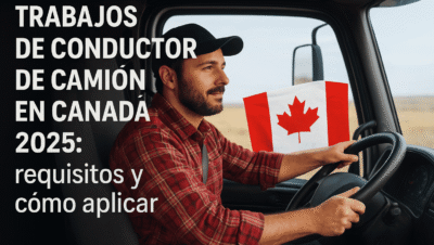 Trabajos de conductor de camion en Canada 2025 requisitos y como aplicar 1