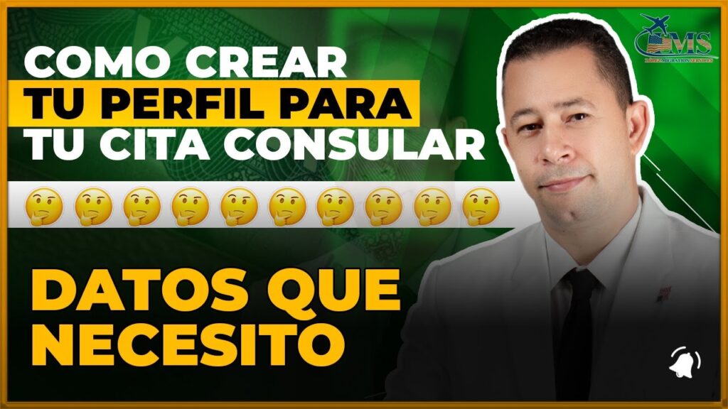 Cómo preparar perfil migratorio 1 como preparar perfil migratorio