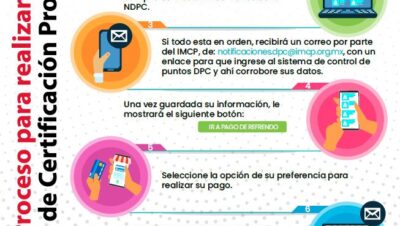 pasos para certificacion profesional