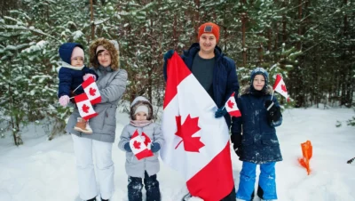 vivir y trabajar en canada con familia